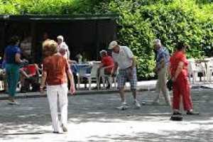 Jeu de boules in Bussum