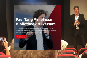 Europarlementariër Paul Tang was te gast bij de PvdA Hilversum.